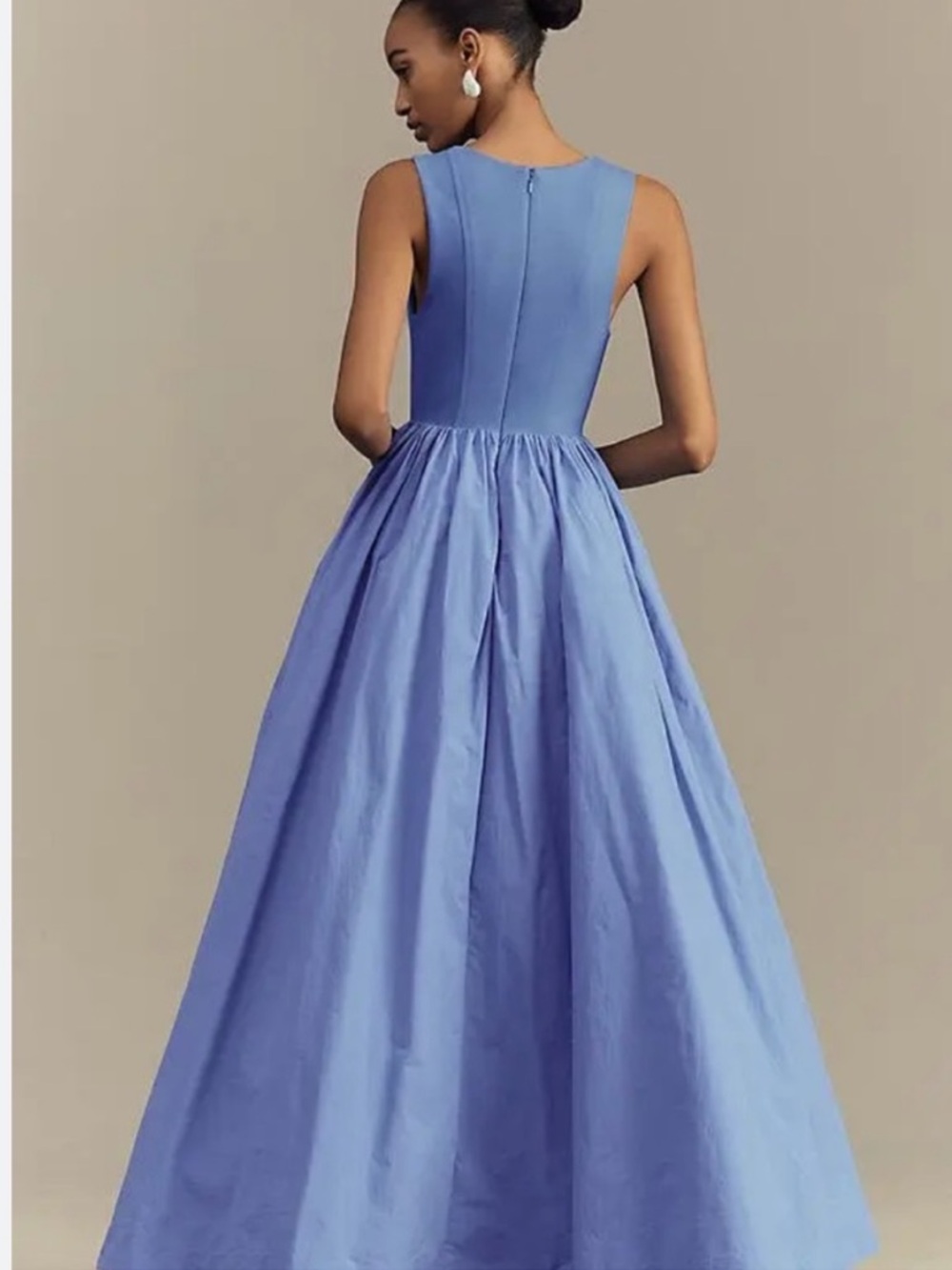 NWT BHLDN Josie Scoop-Neck Corset Fit & Flare Maxi Dress Size L - Picture 3 of 8